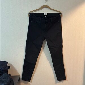 J. Crew Black Skinny Jeans Modern Stretch Denim